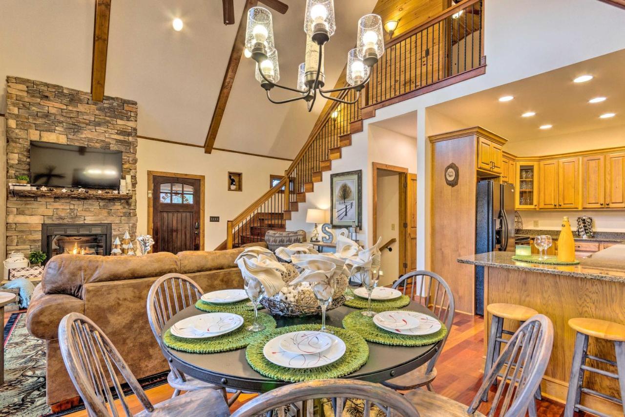 Mountain Cabin With Fire Pit, Walk To Golf And Fishing Vilas Exterior photo
